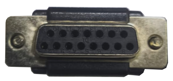 Image of 15 pin "D-sub"