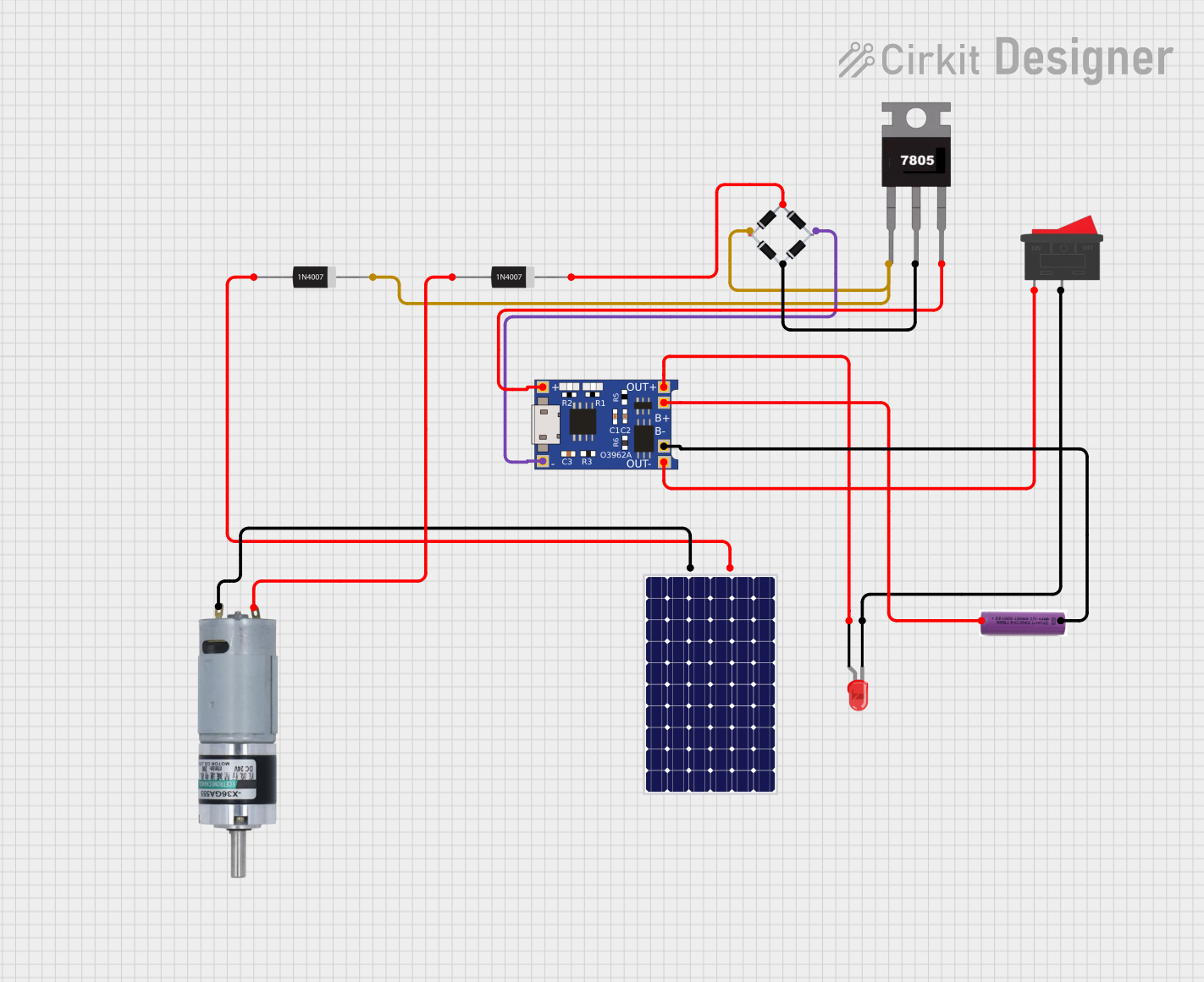 Image of hybrid torch: A project utilizing MT3608 in a practical application