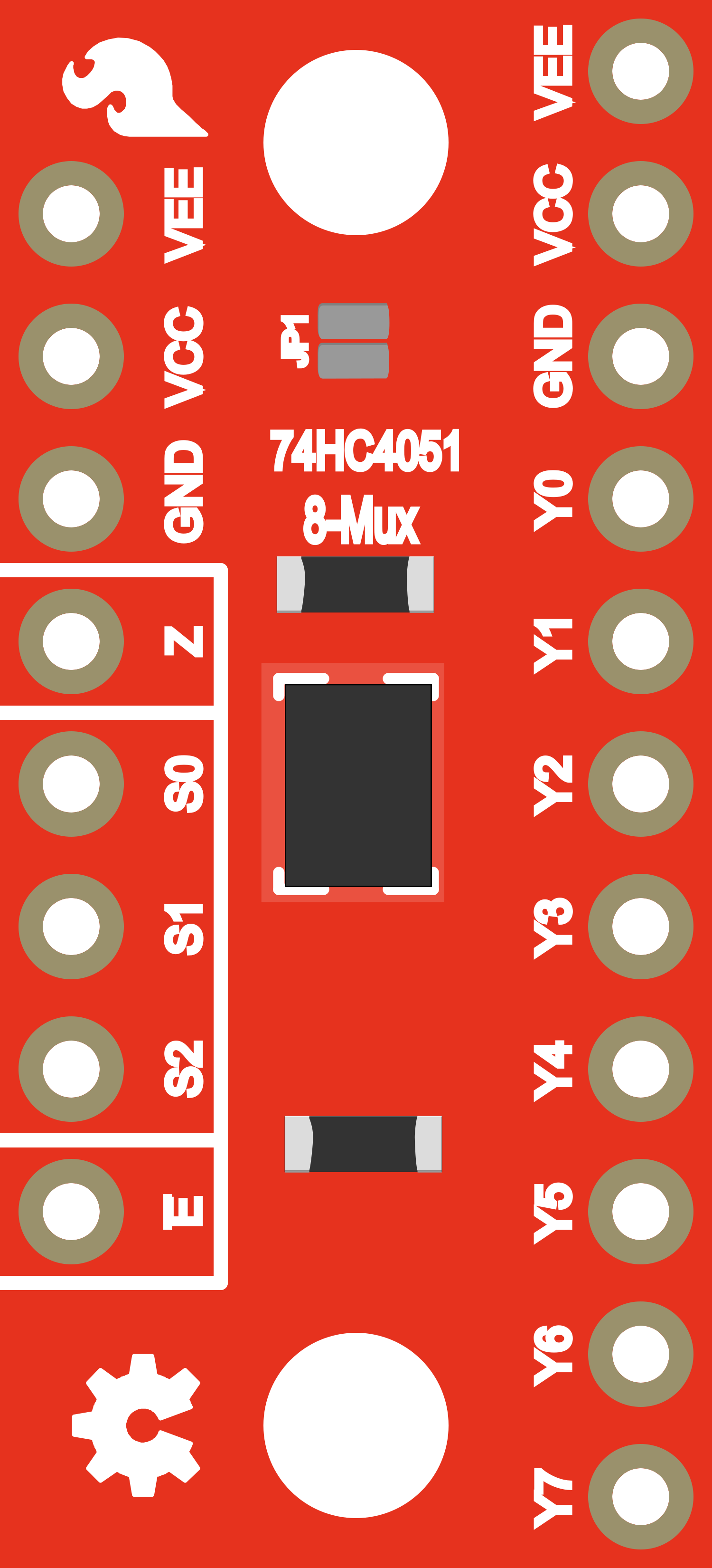 Image of SparkFun-74HC4051-8-Channel-Mux-Breakout