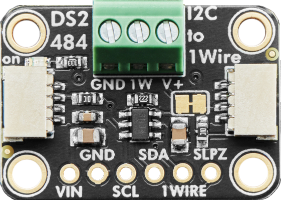 Image of DS2484 I2C to 1-Wire Bus Adapter Breakout