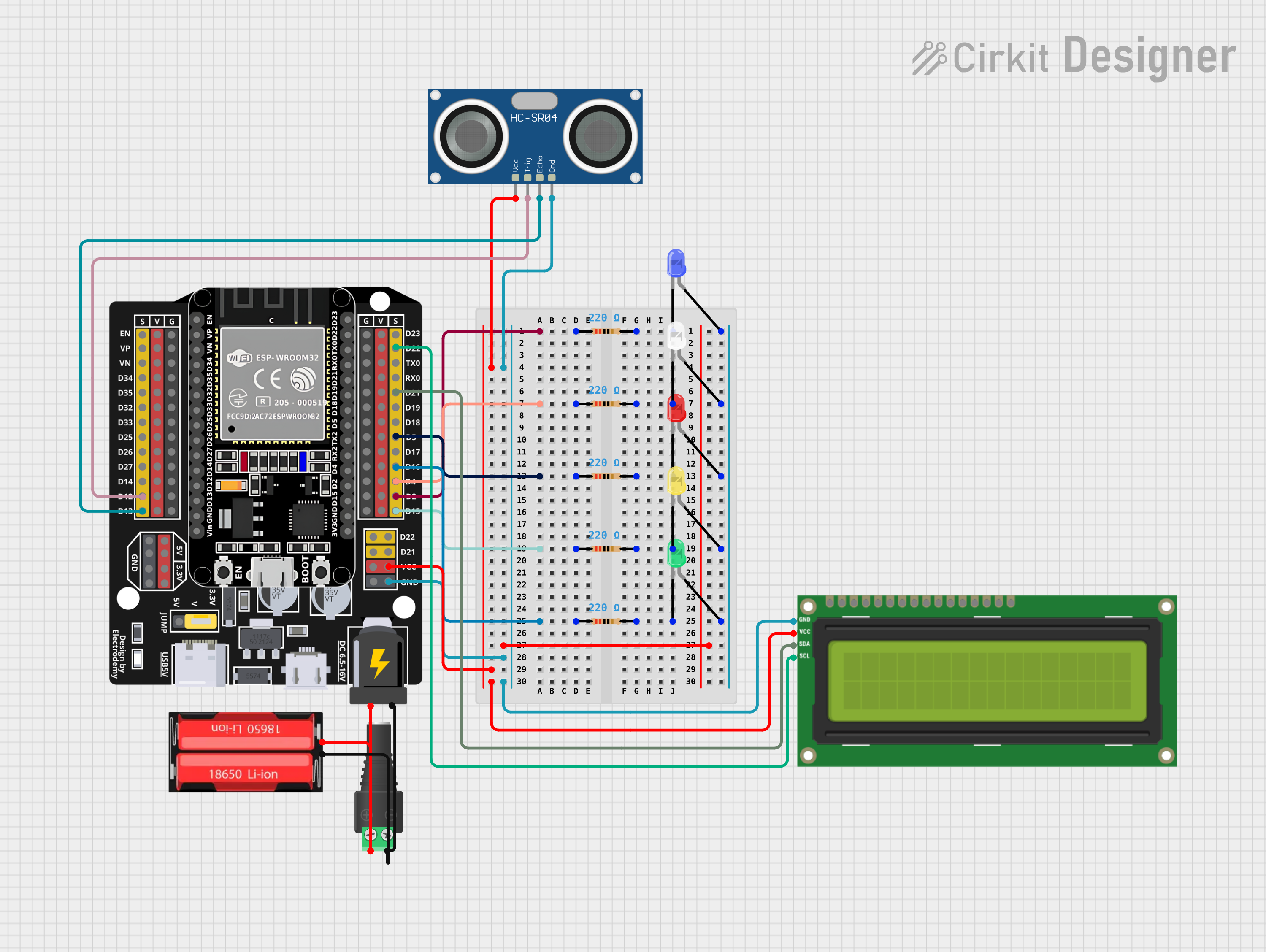 Image of water level monitoring system: A project utilizing Adafruit eInk Breakout Friend in a practical application