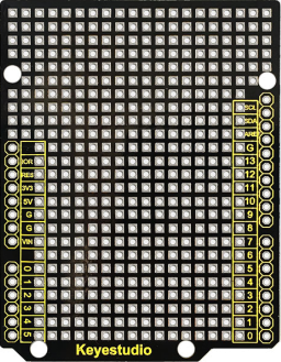 Image of KeyeStudio Uno Prototype PCB