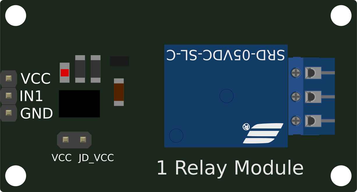 Image of Jtron 1-Channel Optoisolated Relay ModuleJtron / Generic