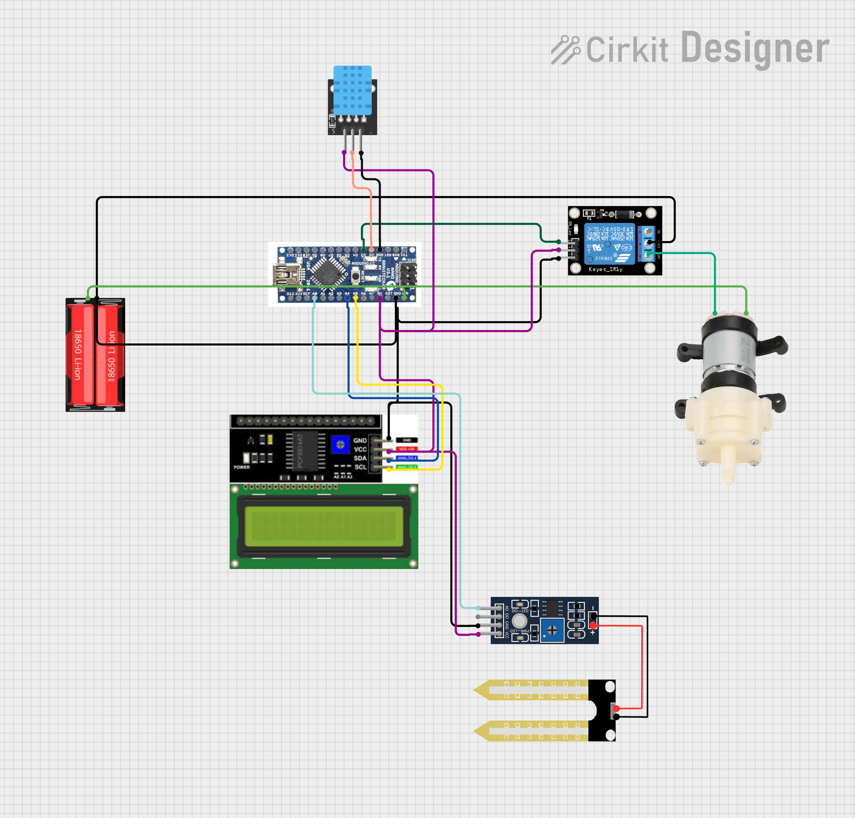 Image of Pesticides sprinkler: A project utilizing YH11060D in a practical application