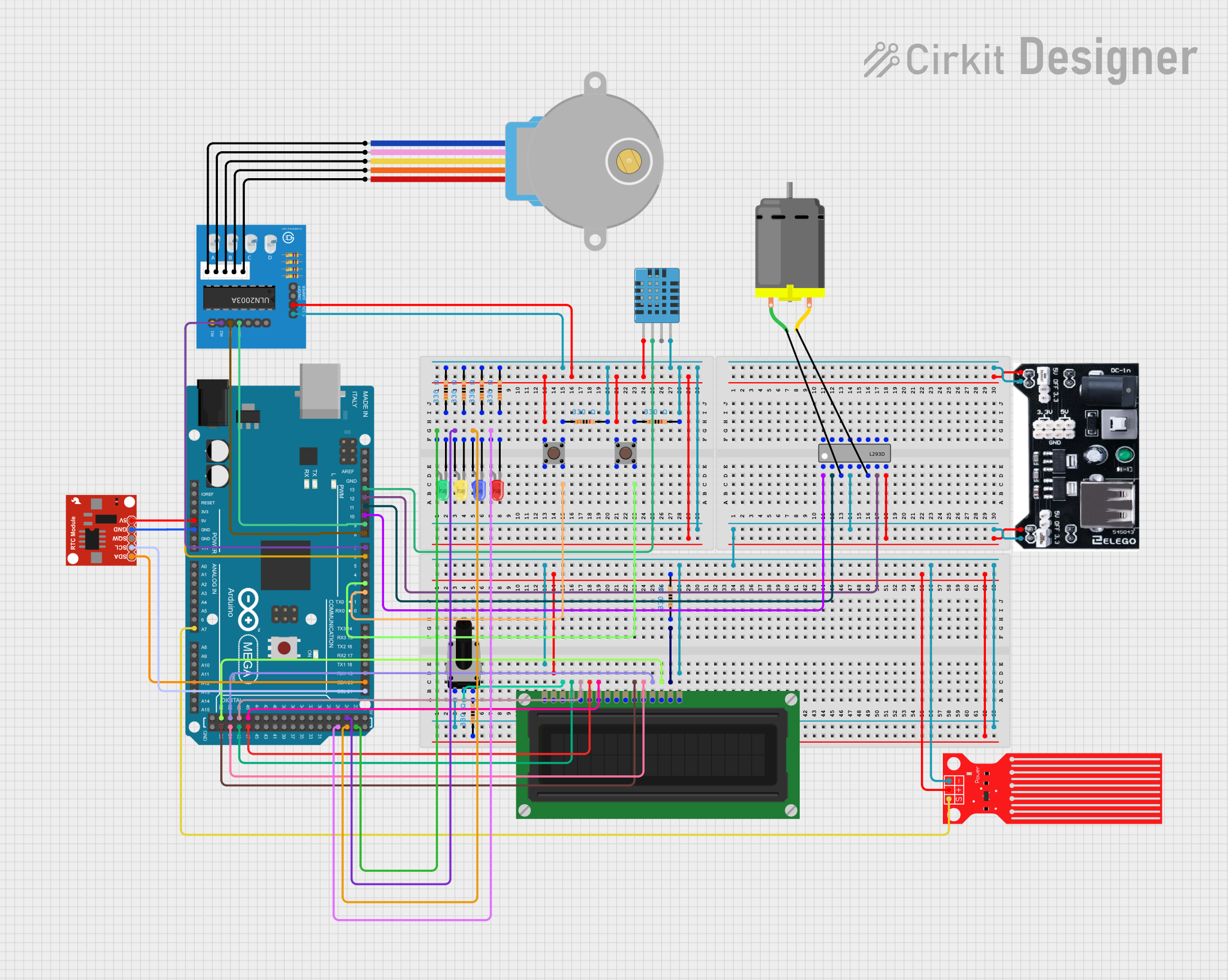 Image of newfinal: A project utilizing Arduino Mega 2560 in a practical application