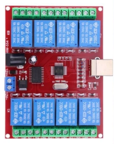 Image of usb relay 8 channel