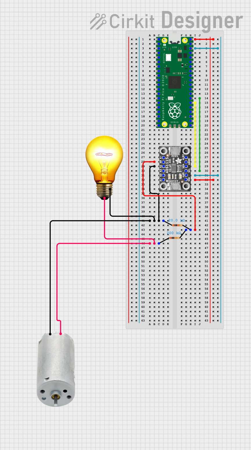 Image of ME3902 Turbine : A project utilizing ADC IC in a practical application