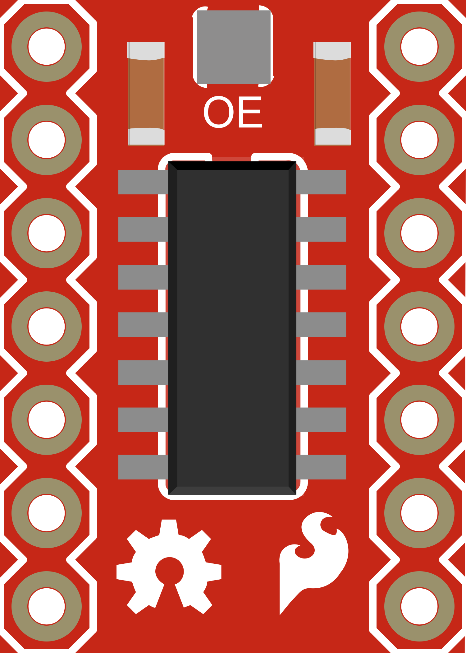 Image of SparkFun Voltage-Level Translator Breakout - TXB0104