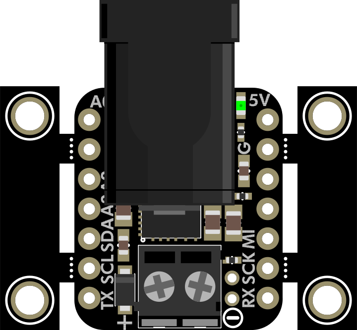 Image of Adafruit DC Power BFF