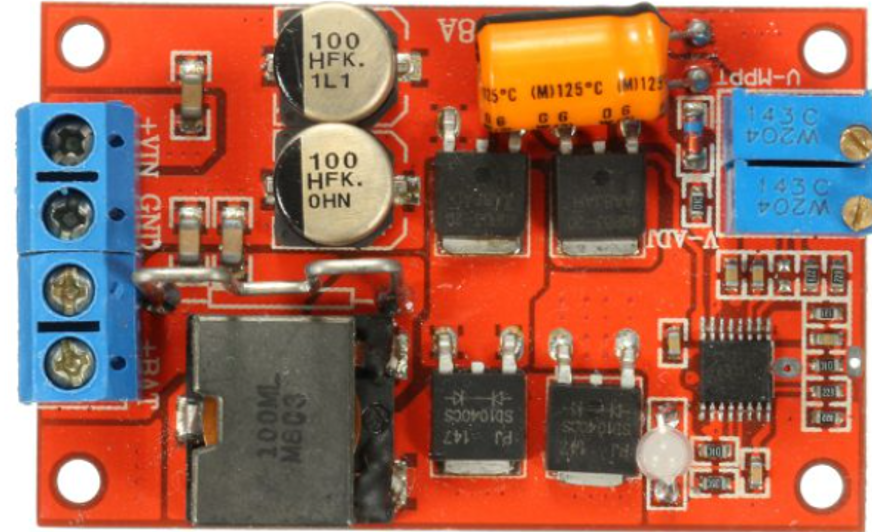 Image of Solar Panel Regulator 5A MPPT Controller Battery Charging 9V/12V/24V/Auto Switch