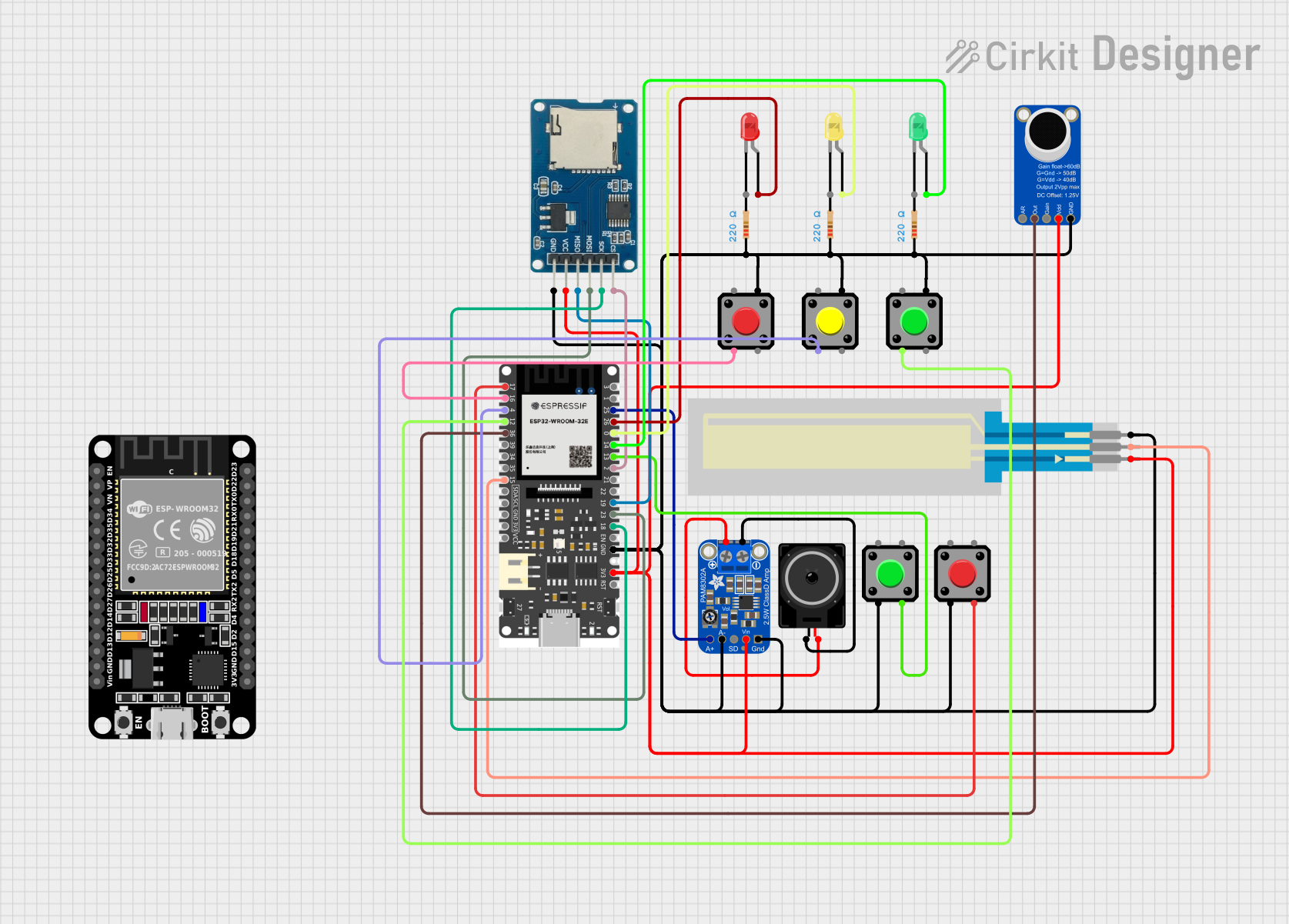 Image of Player Project: A project utilizing SoftPot Membrane Potentiometer - 50mm in a practical application