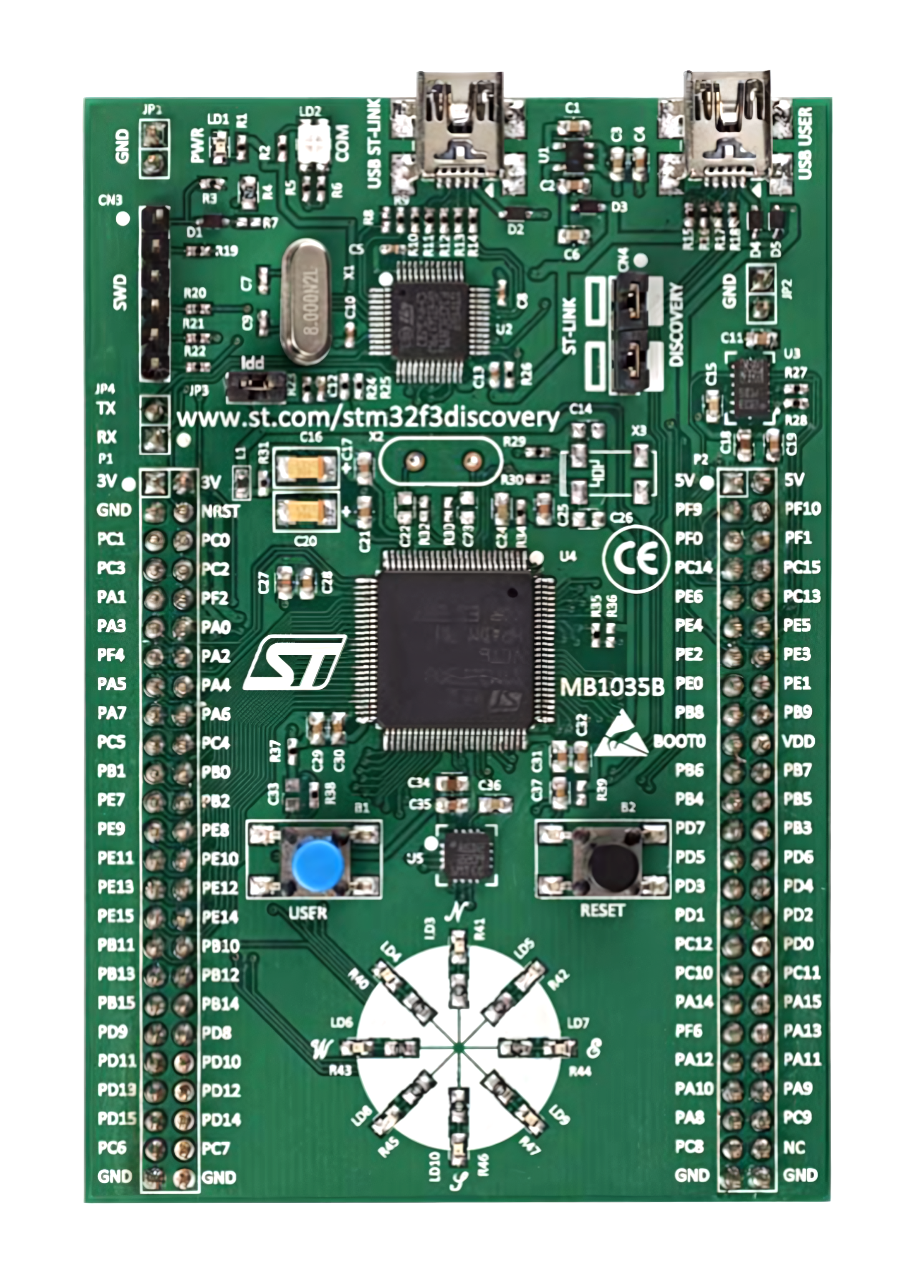 Image of STM32F3DISCOVERY