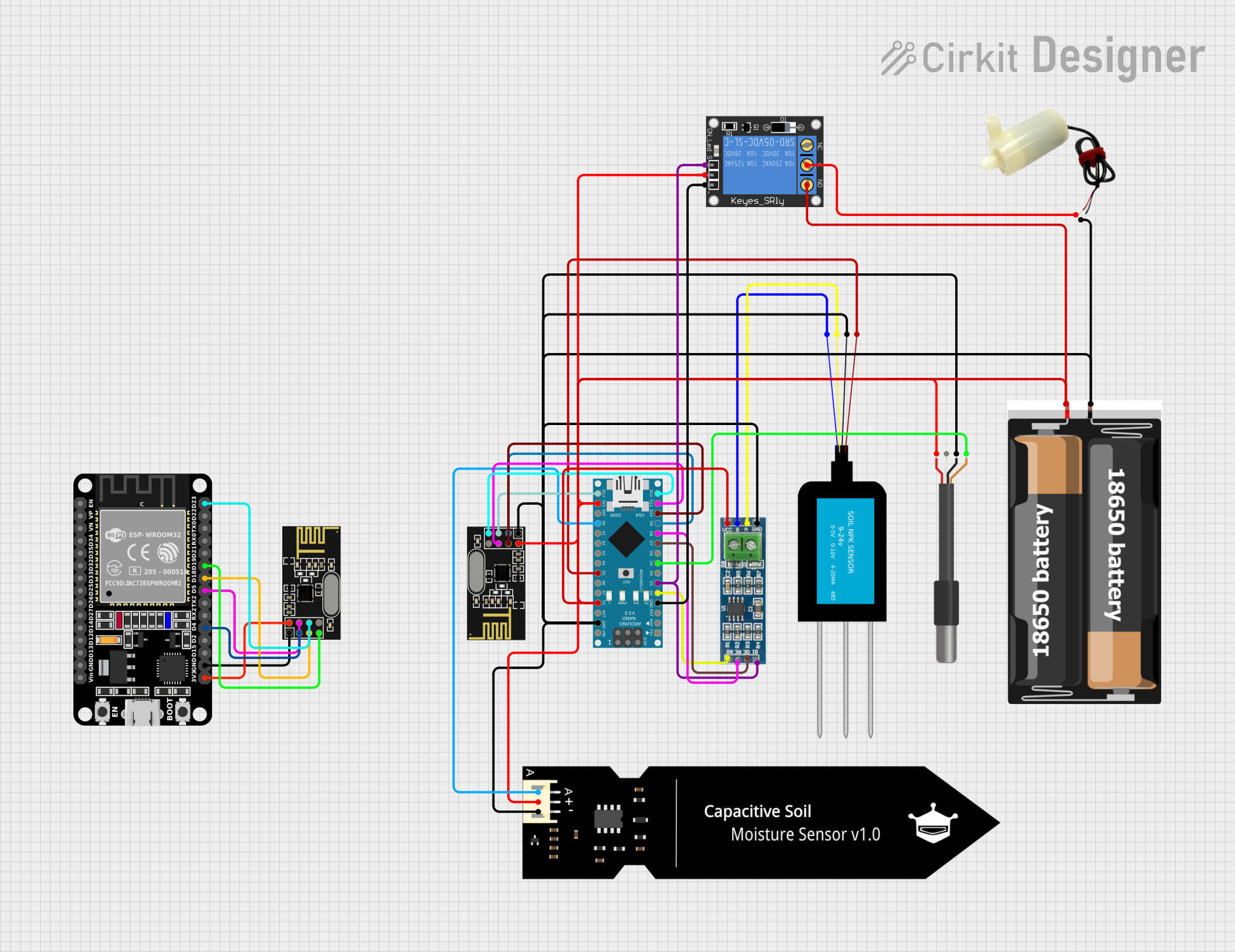 Image of NPK WITH WATER FLOW CONTROL: A project utilizing CAN Bus Shield Agrovant in a practical application