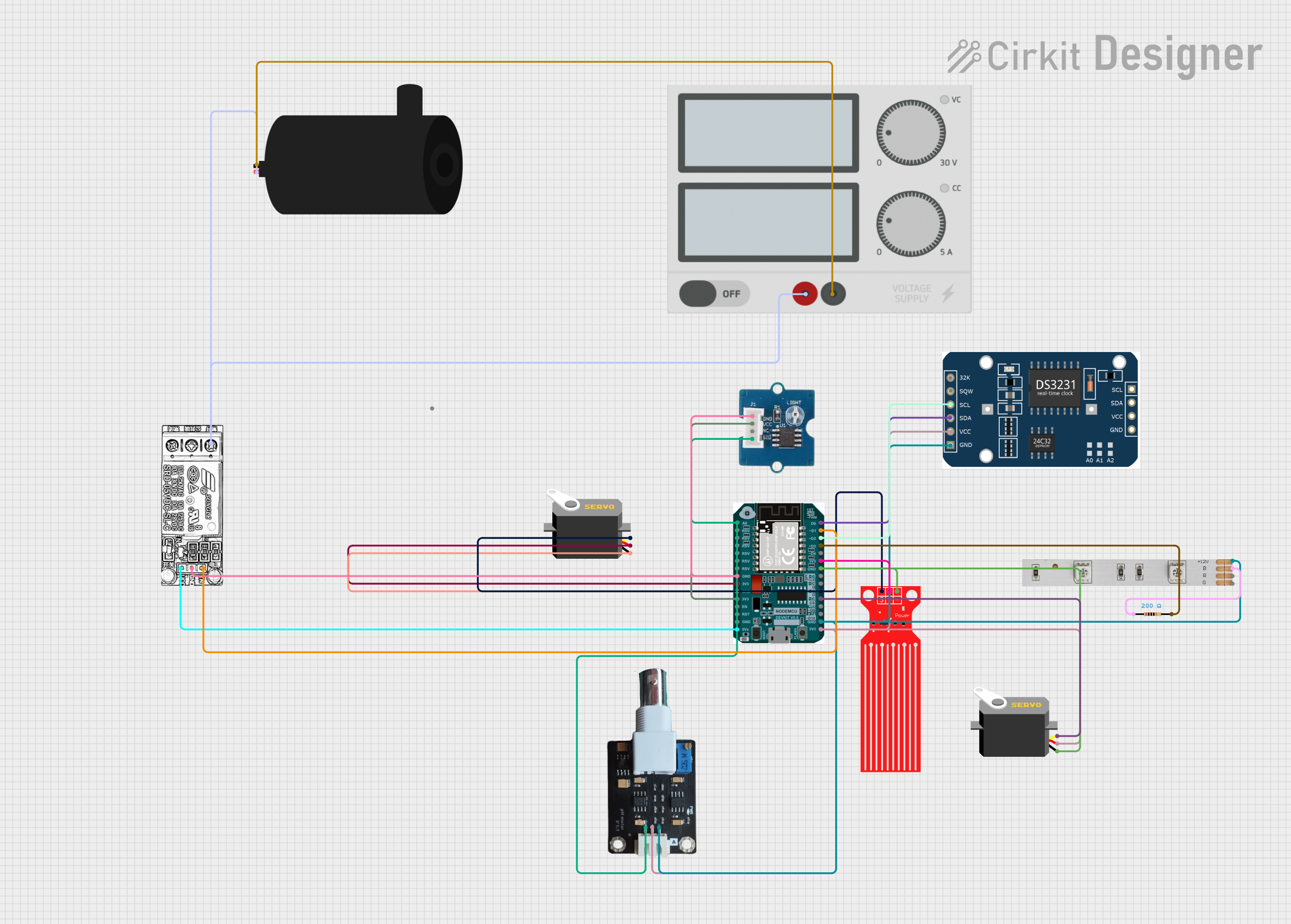 Image of Smart Aquarium: A project utilizing NodeESP32-C3 in a practical application