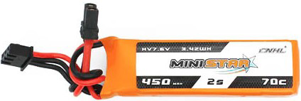 Image of LiPo CNHL HV 2S 450mAh 70C