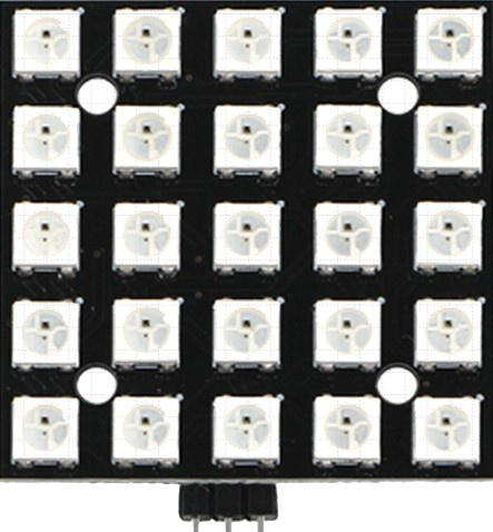 Image of WS2812 RGB LED matrix 5x8