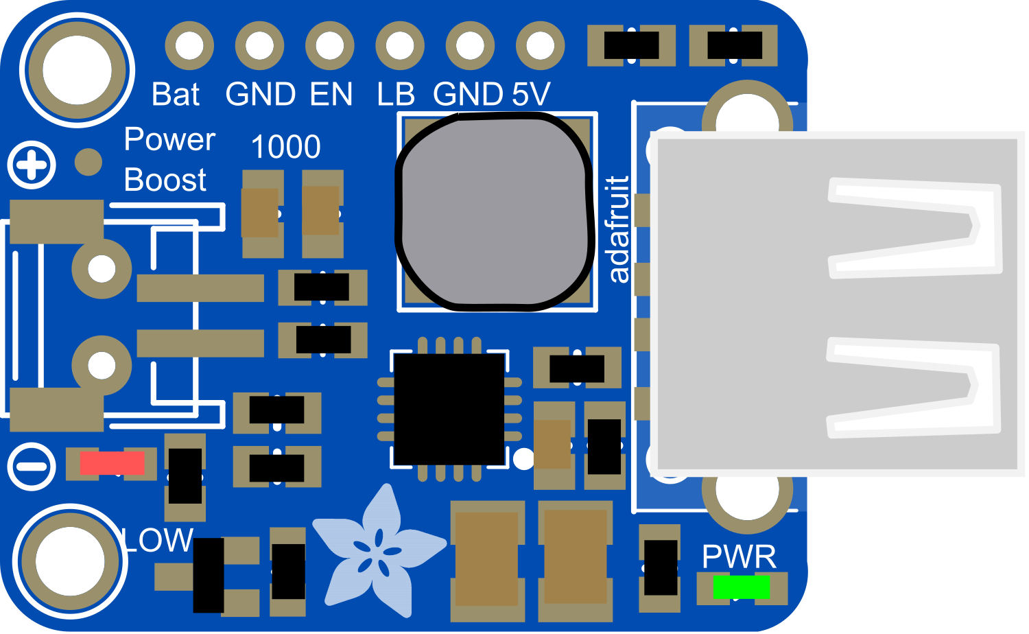 Image of PowerBoost 1000 Basic Pad USB