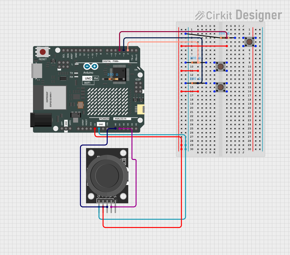 Image of joystick: A project utilizing USB UDP in a practical application