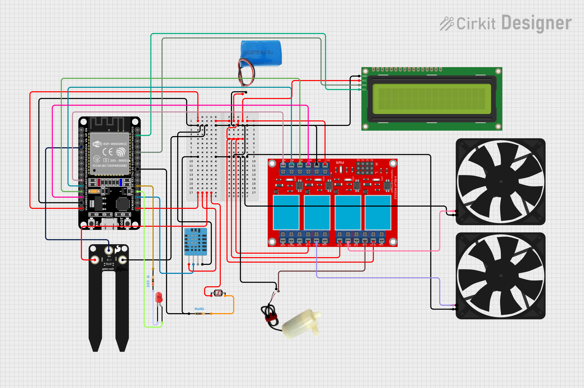 Image of project: A project utilizing Adafruit Circuit Playground Express 4-H in a practical application