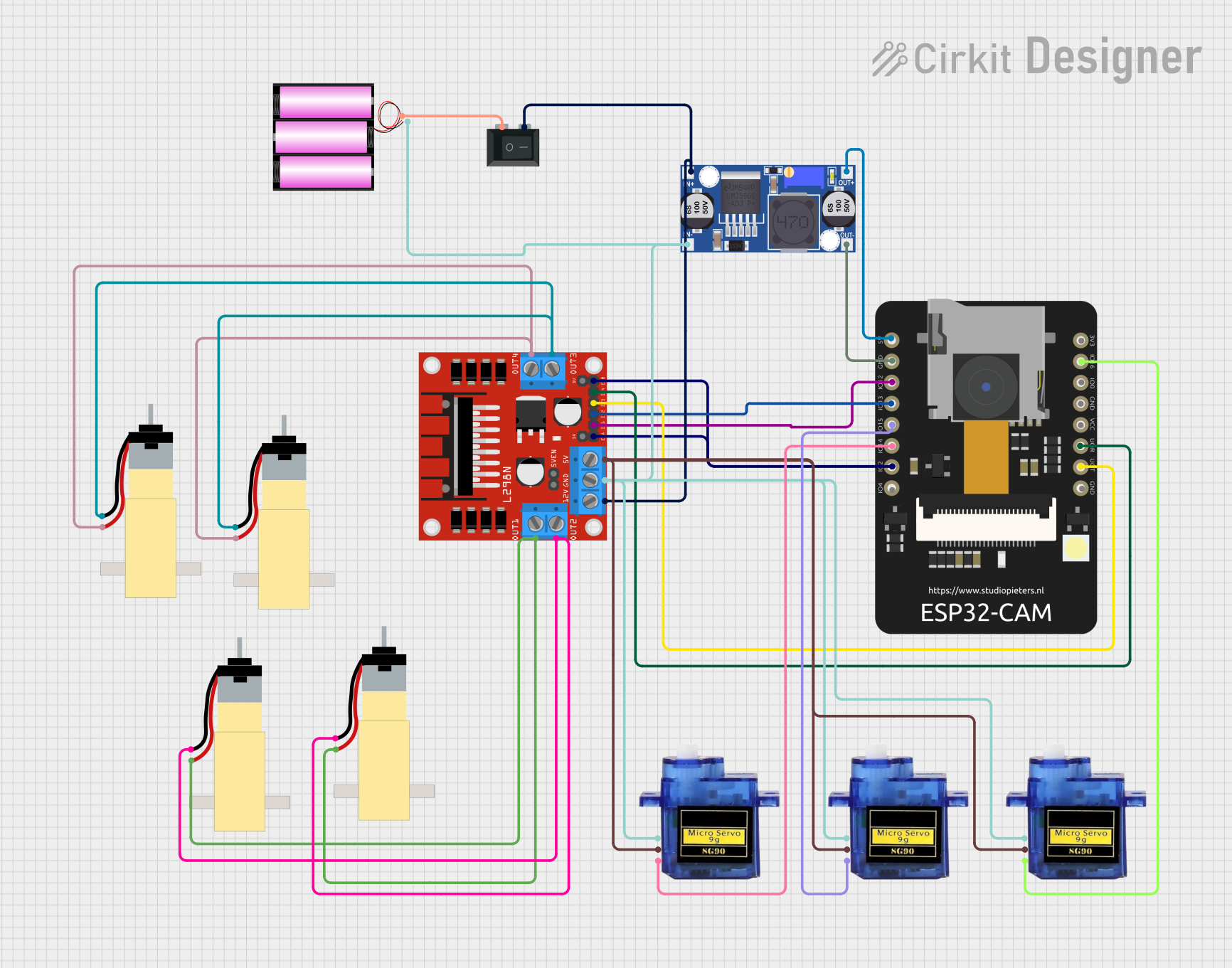 Image of bomb disposel car: A project utilizing SPARK MAX Motor Controller in a practical application