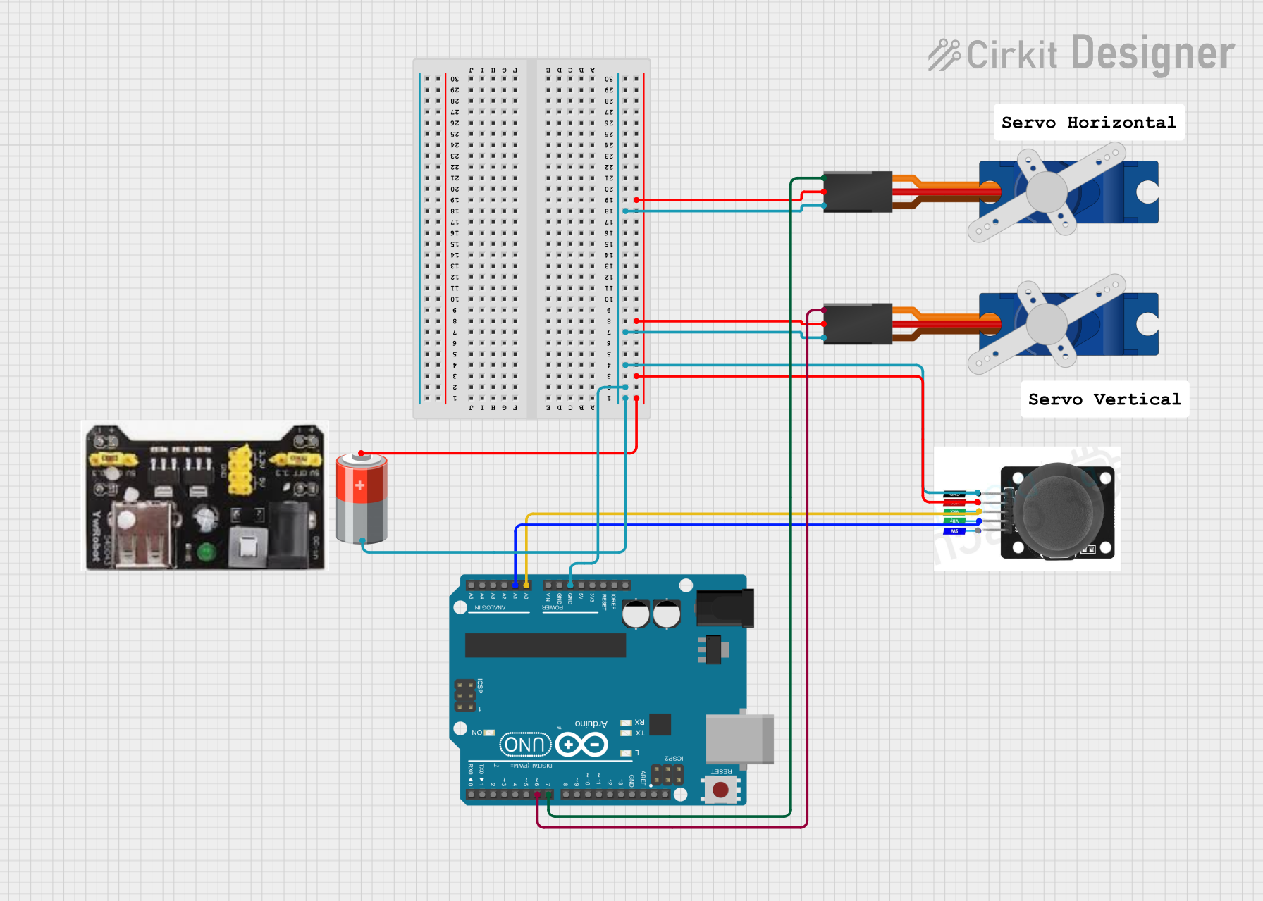 Image of PILAPIL_JOYSTICK: A project utilizing SKR 2 in a practical application