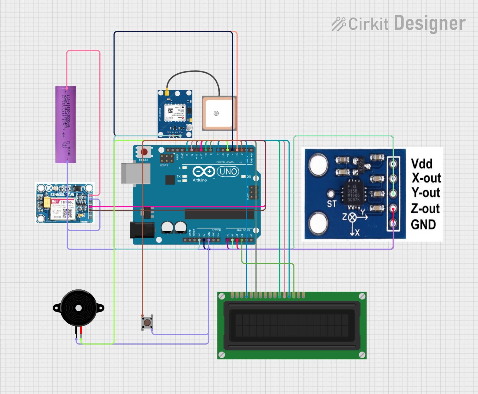 Image of EL Circuit: A project utilizing accutaor in a practical application
