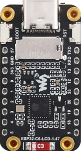 Image of esp32c6 lcd