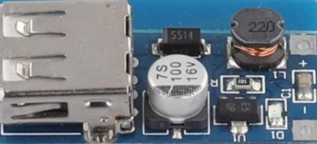 Image of step up boost converter
