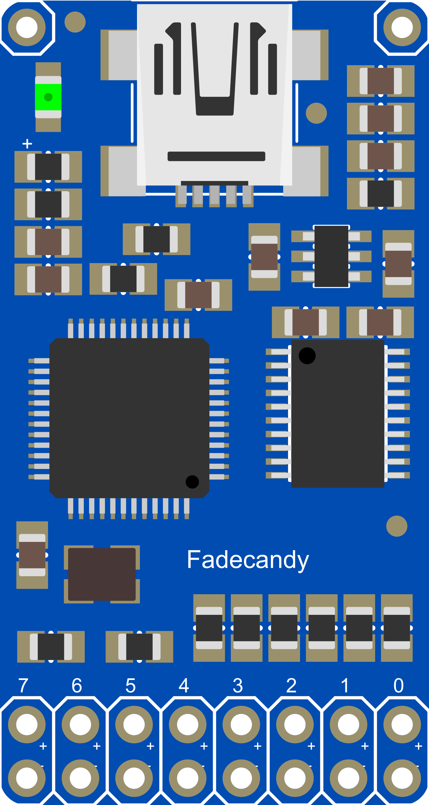 Image of FadeCandy USB NeoPixel Driver