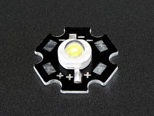 Image of 1 Watt LED Cool White w/ Heatsink