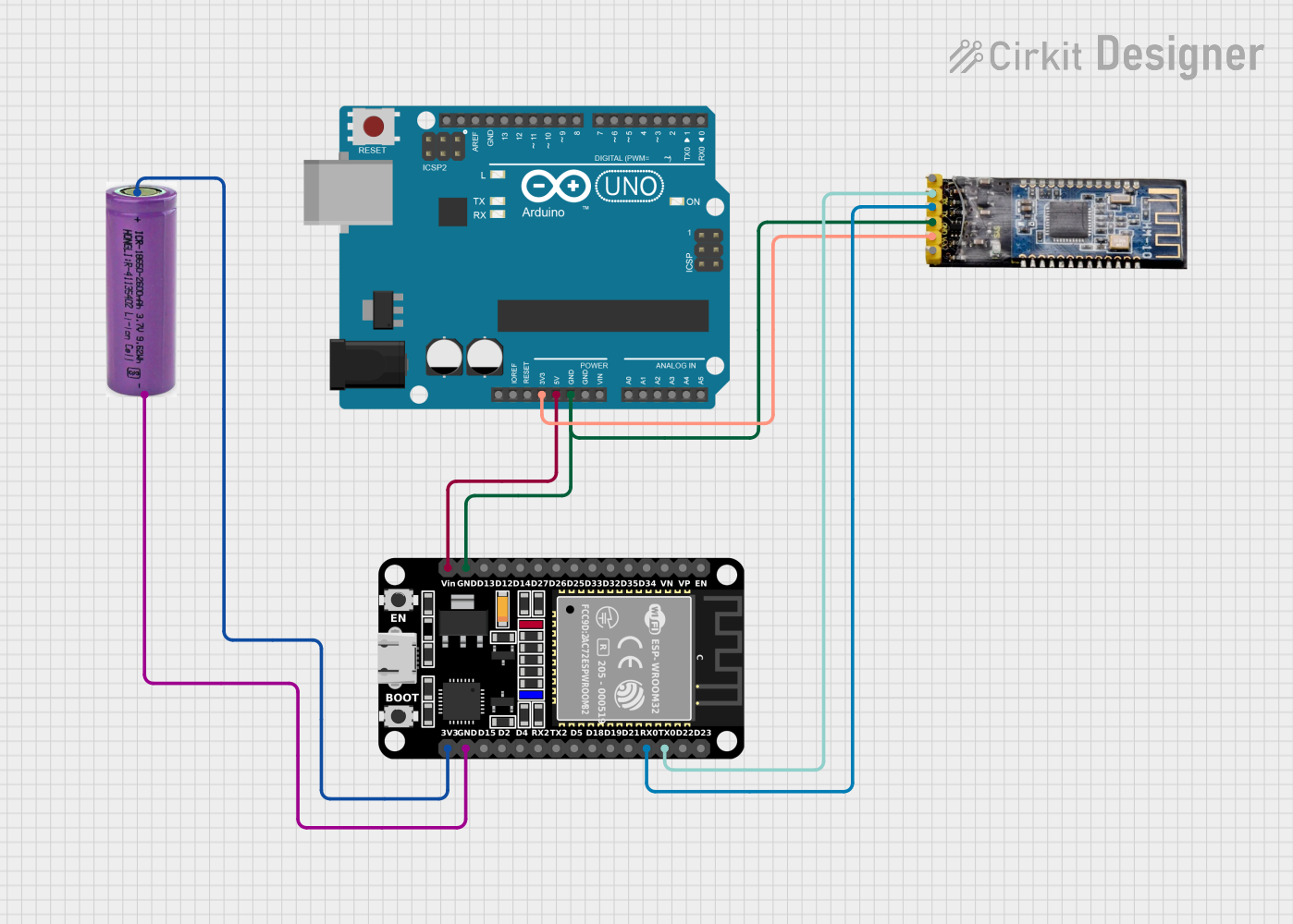 Image of Marie: A project utilizing Vietduino Wifi BLE ESP32 in a practical application