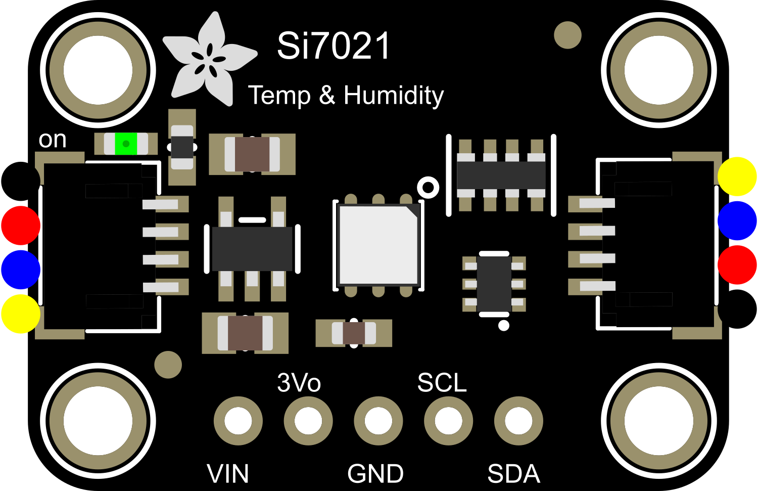 Image of Adafruit Si7021 Humidity and Temperature Sensor