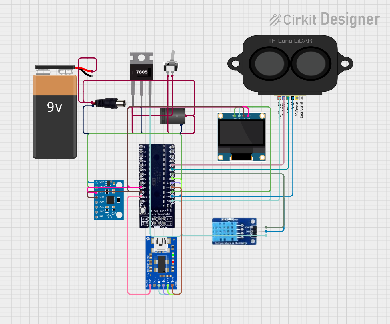 Image of TILTPCB: A project utilizing ATtiny85 in a practical application