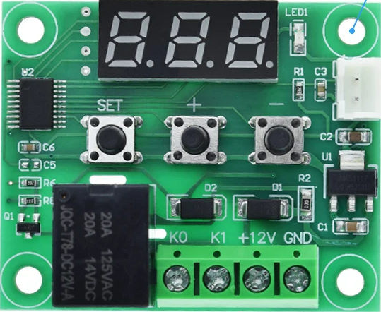 Image of Digital thermostat relay with NTC-thermistor
