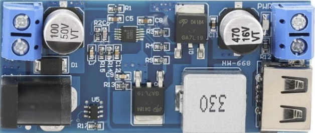 Image of 24/12v to 5v stepdown