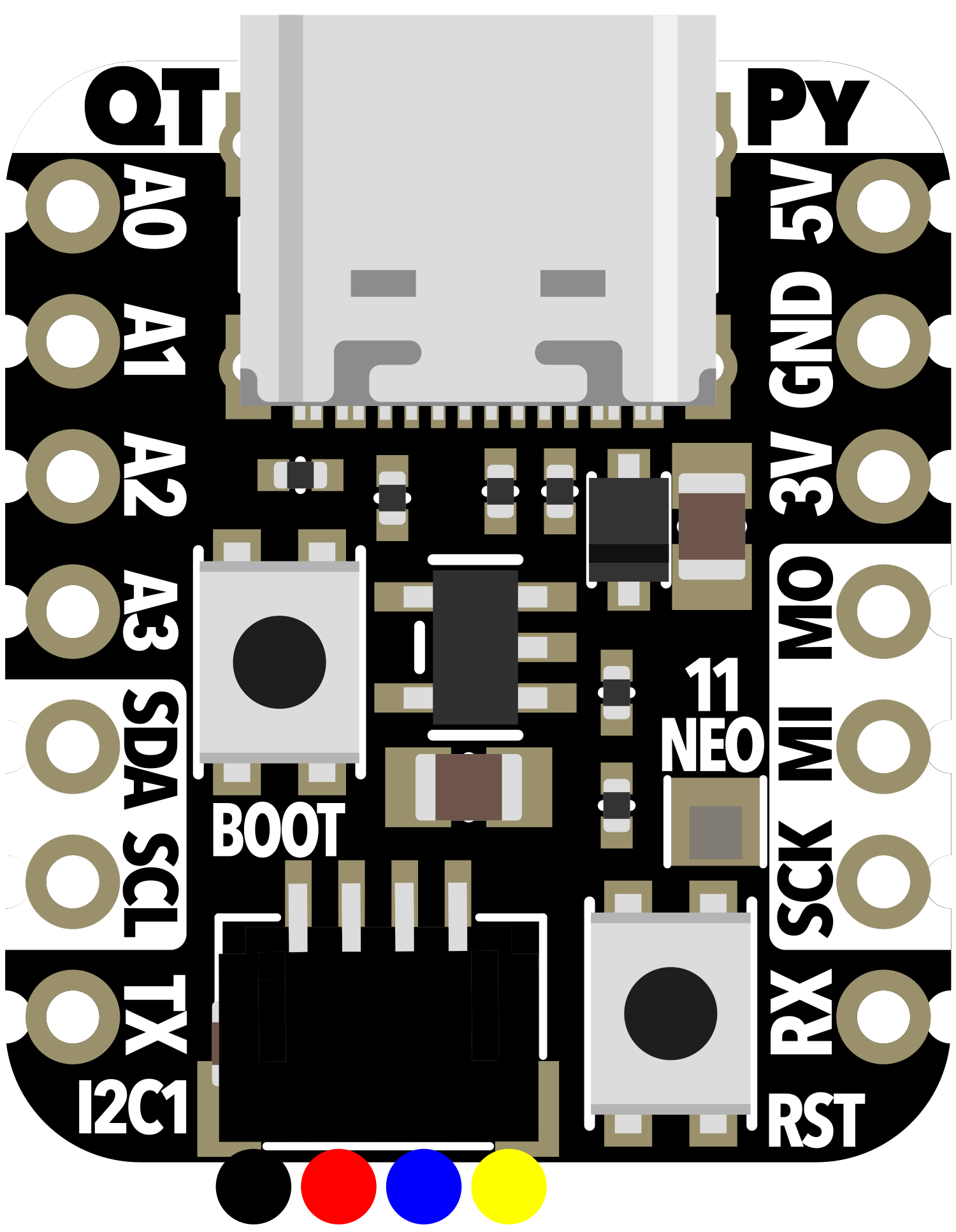 Image of Adafruit QT Py RP2040