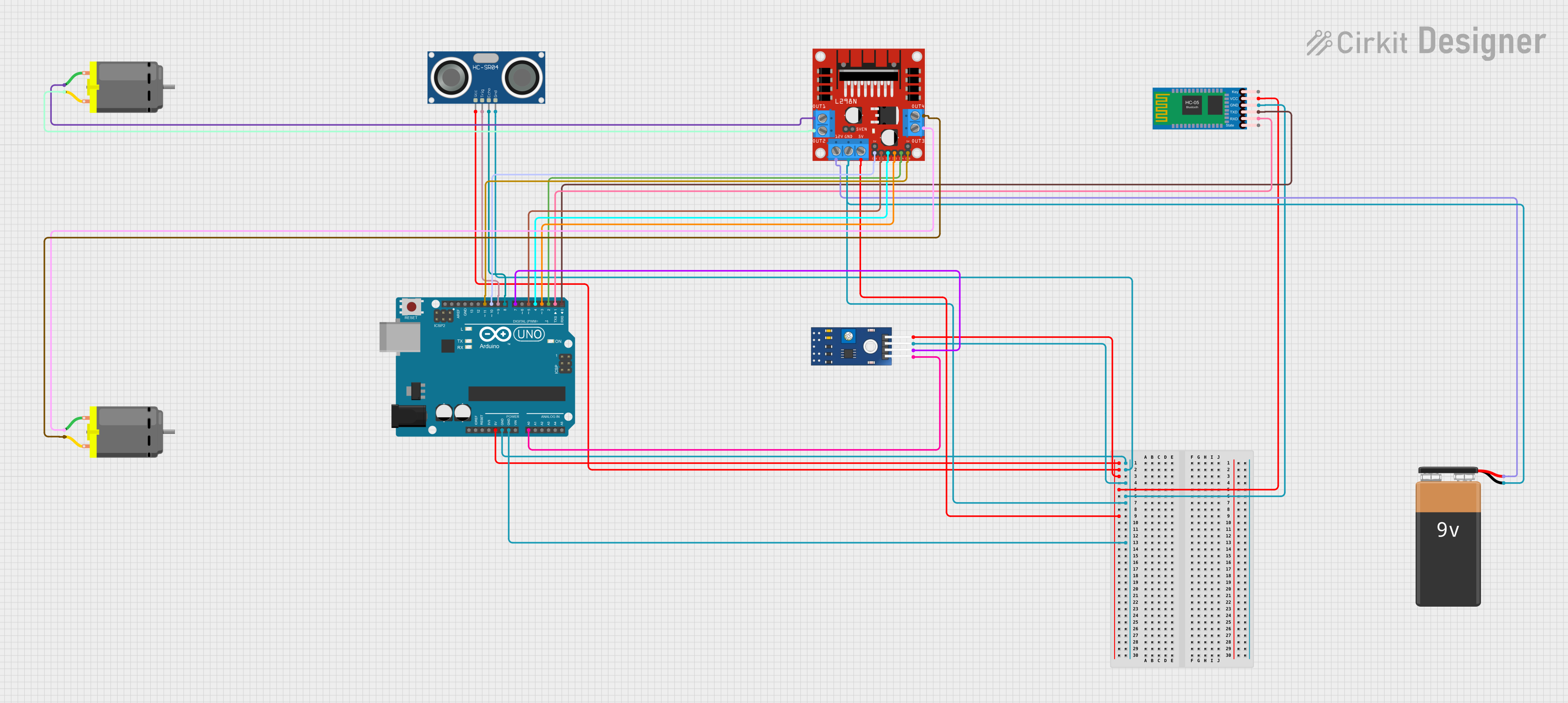 Image of Trolly: A project utilizing Line Tracking Sensor in a practical application