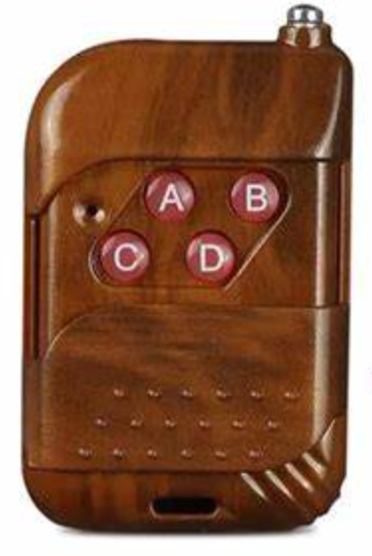 Image of 4 Button RF transmitter remote