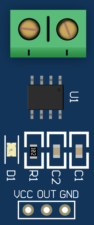 Image of ACS712 30A Current Sensor Module