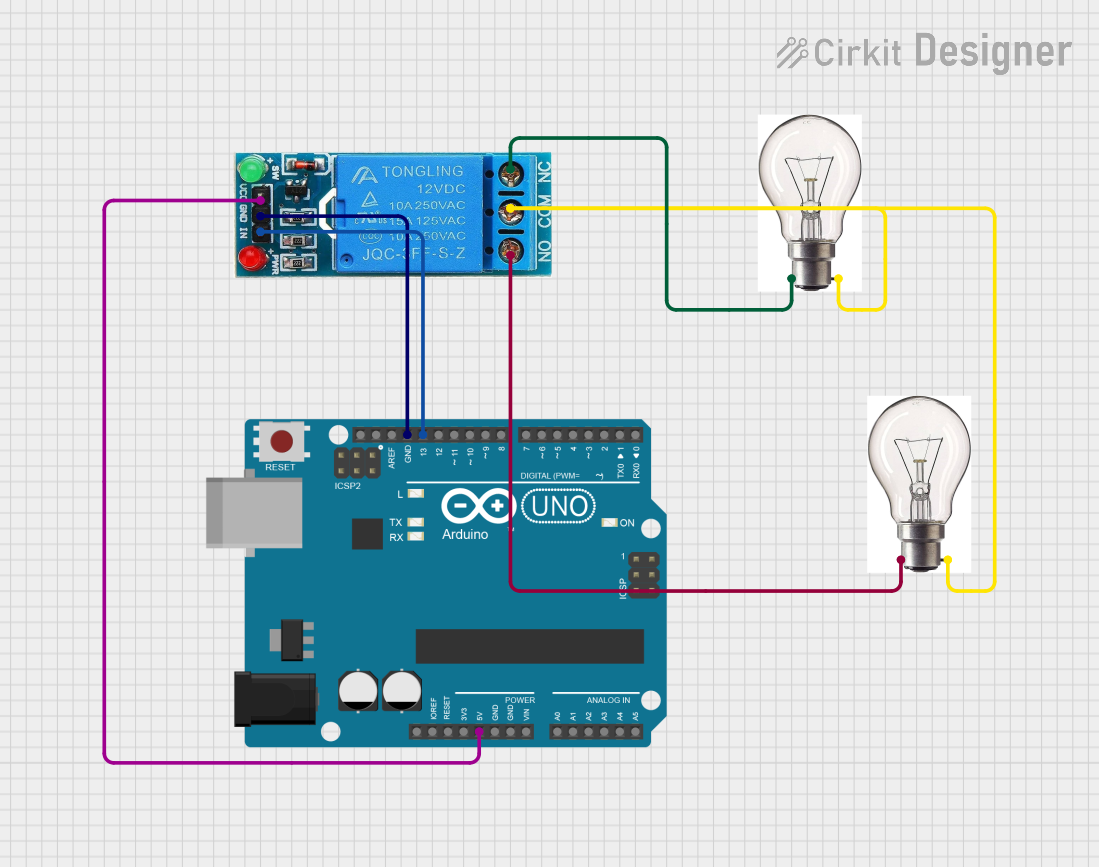 Image of relay: A project utilizing 2 Channel 12v Relay in a practical application