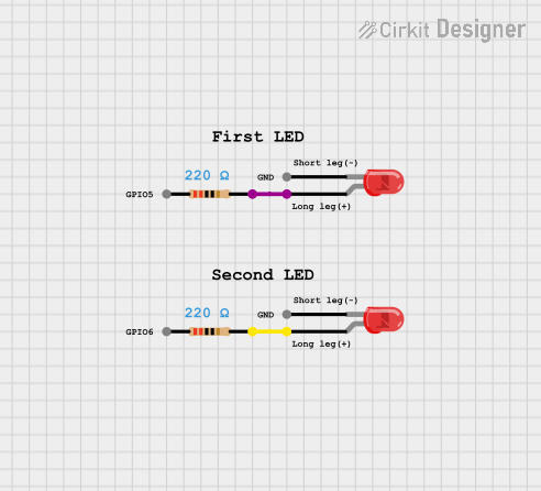 Image of 모스시: A project utilizing LED: Two Pin (orange) in a practical application