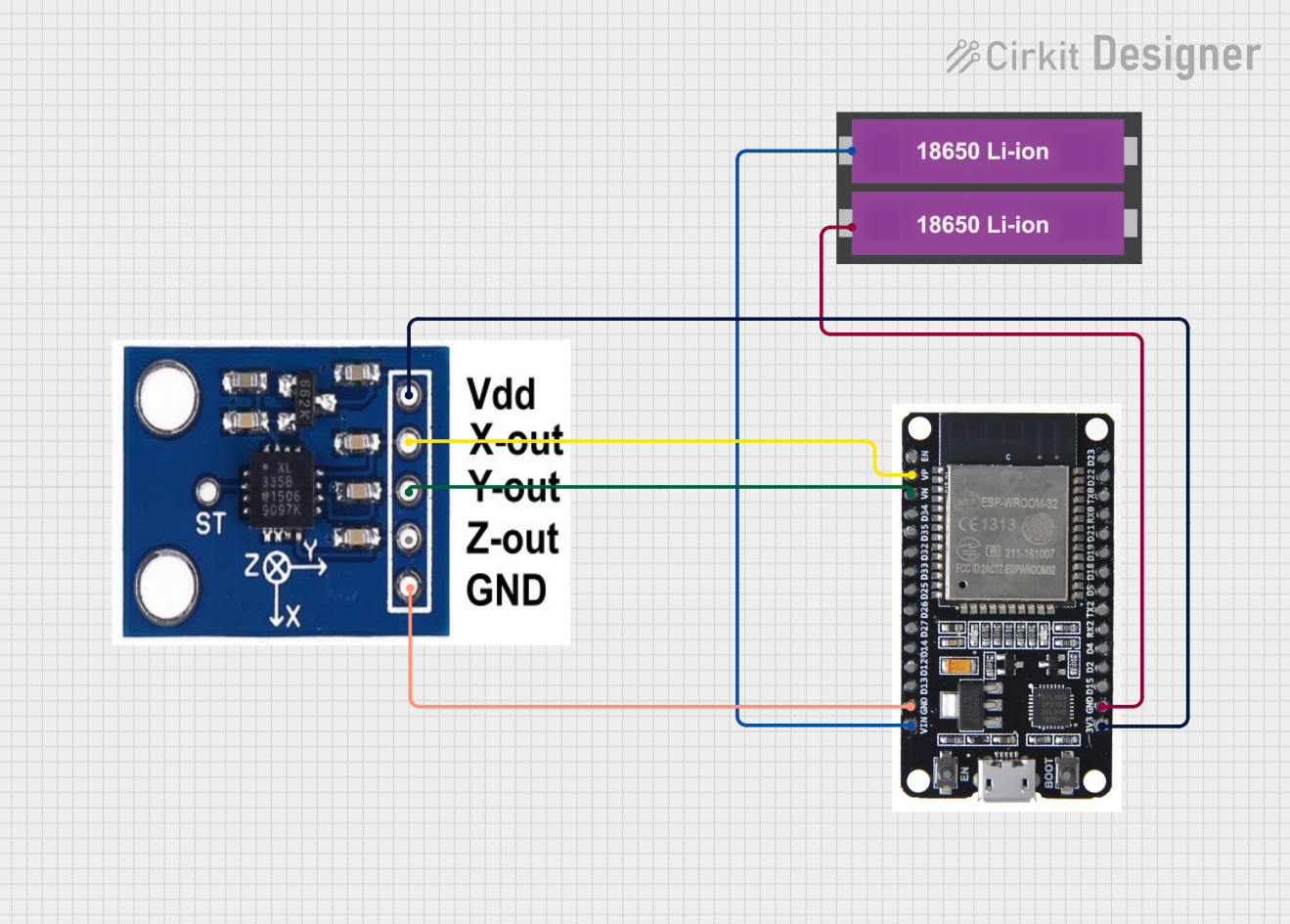 Image of Transmitter: A project utilizing adxl 355 in a practical application