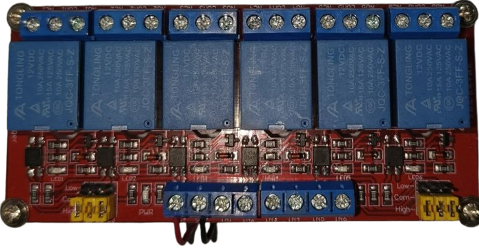 Image of 6 Channel Relay