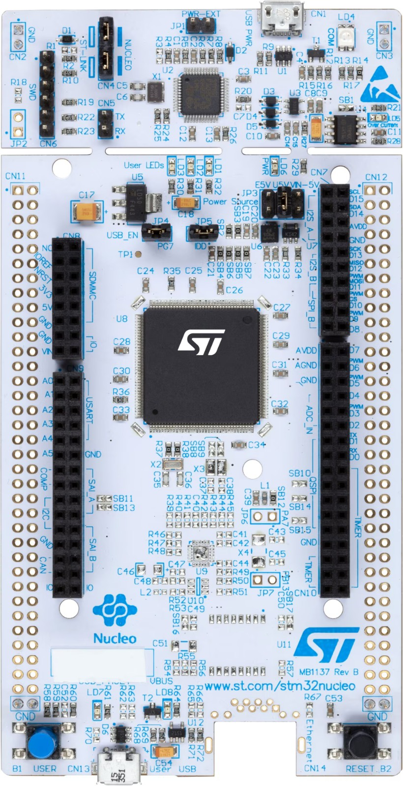 Image of STM32 NUCLEO-F412ZG