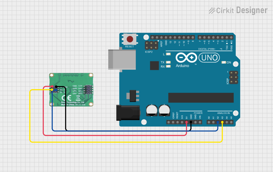 Image of Seeed to Arduino UNO: A project utilizing MMWave radar sensor in a practical application