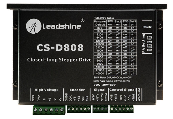 Image of CS-D808 stepper driver