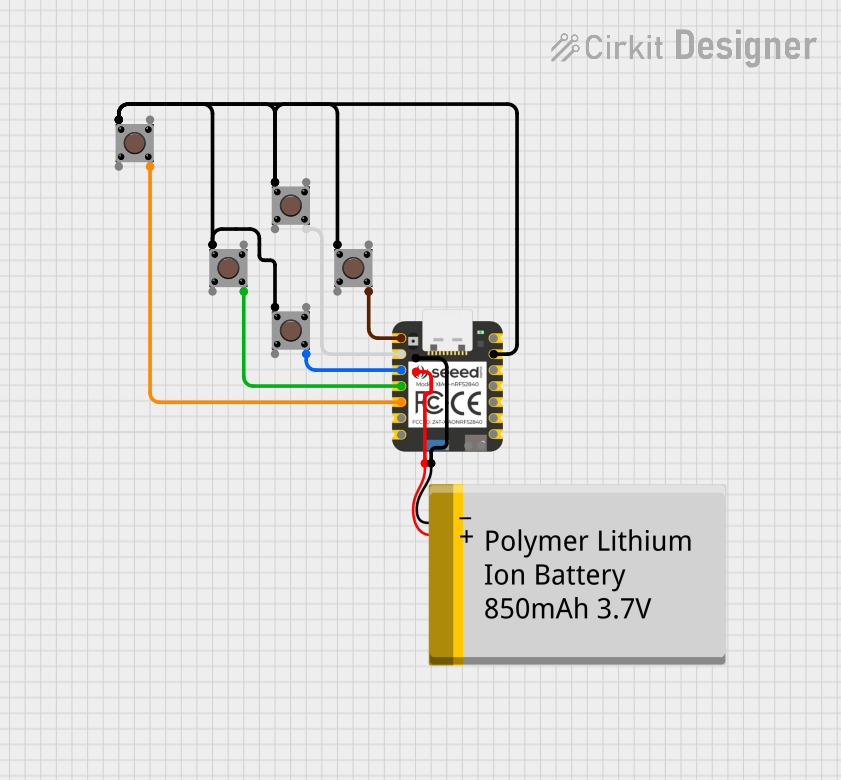 Image of RetroBle Atari Controller: A project utilizing Push Button Round in a practical application