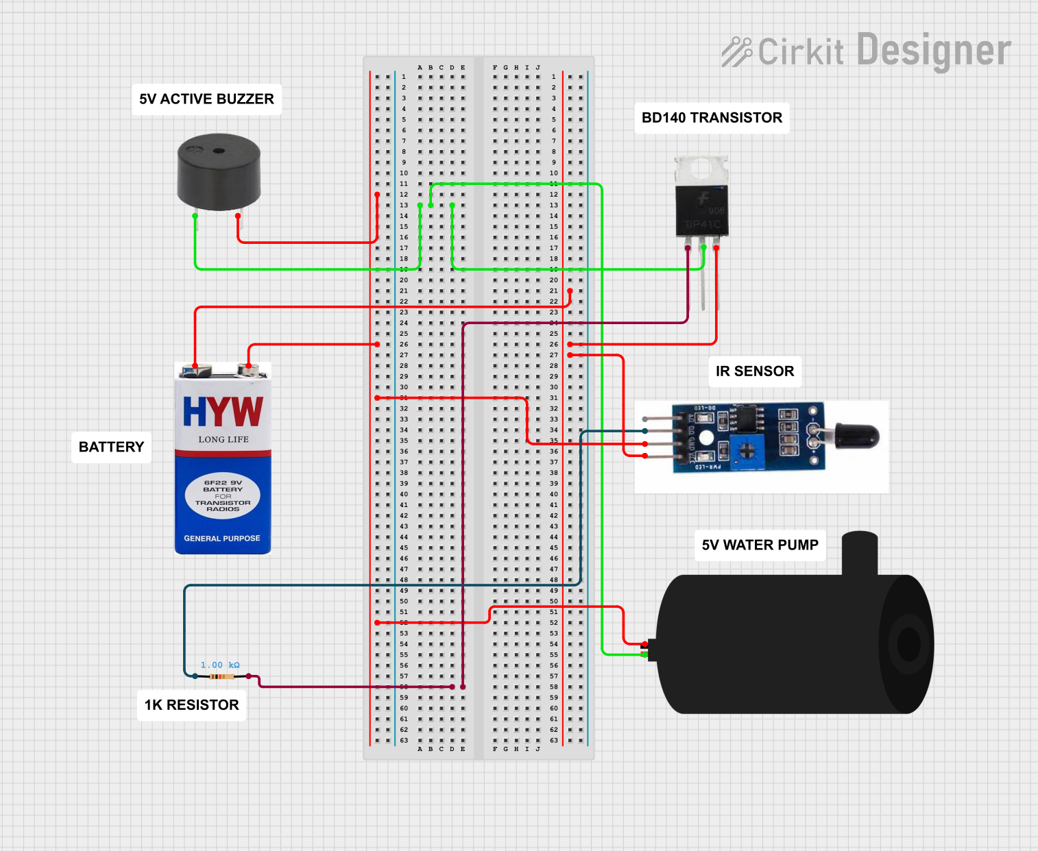 Image of FIRE: A project utilizing TIP41C in a practical application