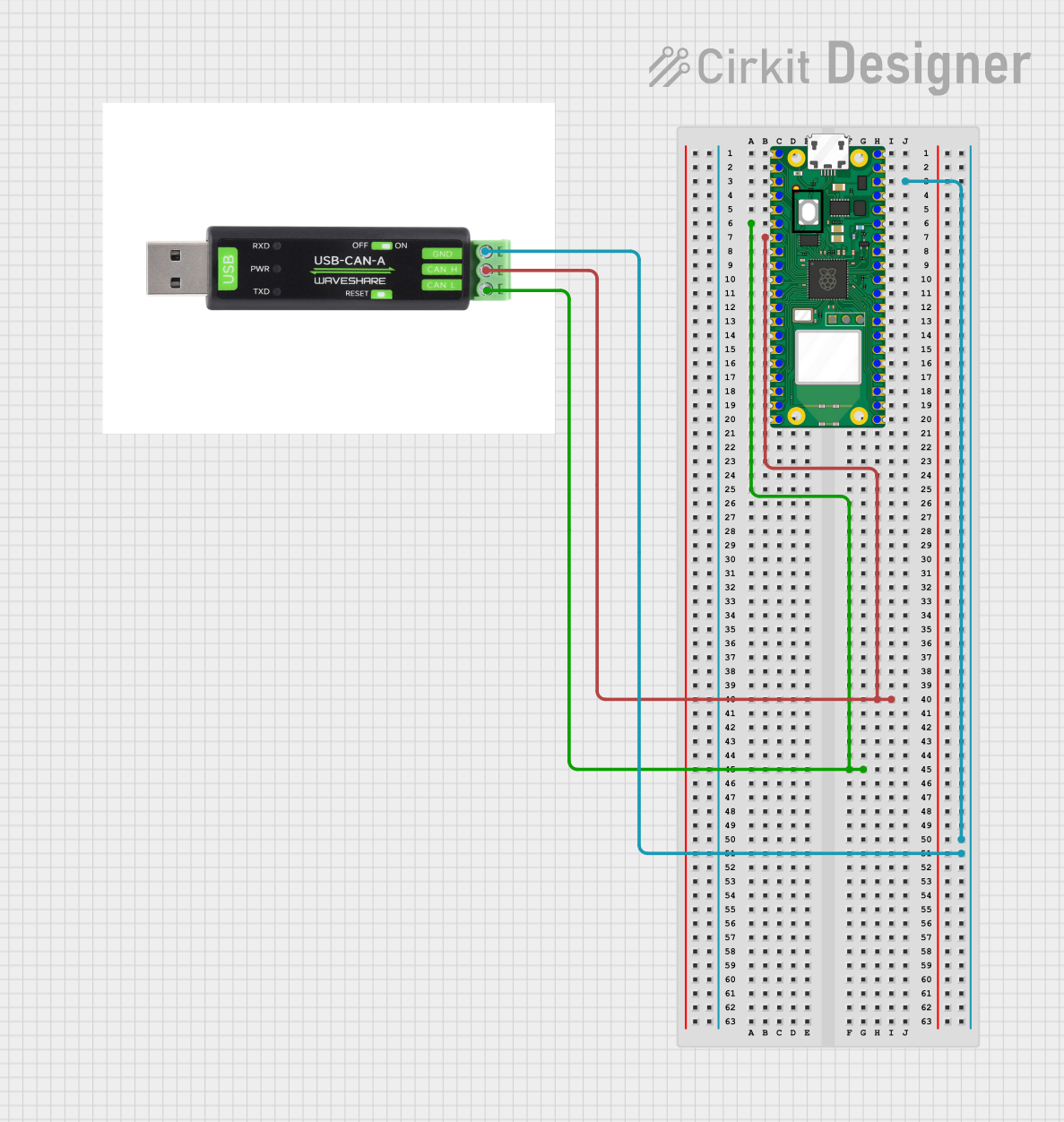 Image of can: A project utilizing CAN-Board in a practical application