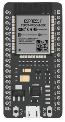 Image of ESP32 (38 pins)